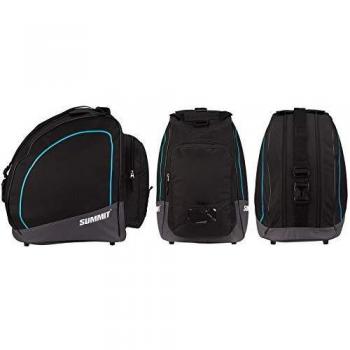 Summit Esquí Shoe Bag Funda, otoño/Invierno, Unisex, Color Schwarz/kobaltblau, tamaño 40 x 30 x 5 cm