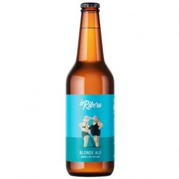 Cerveza artesana La Ribera Rubia sin gluten 330 ml