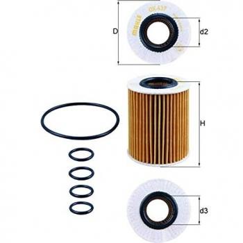 Knecht OX 437D filtro de aceite