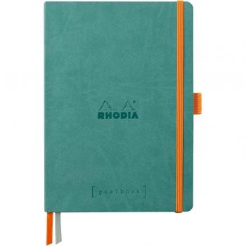 Cuaderno Rhodia 117807C - Dot (puntado) - Verde agua