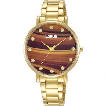 Reloj de Mujer Lorus RG230VX9 - Cuarzo, 32mm, Acero Inoxidable Dorado, Resistente al Agua 5 ATM