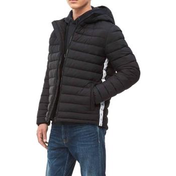 Calvin Klein Plumífero Monogram Negro para Hombre L Negro