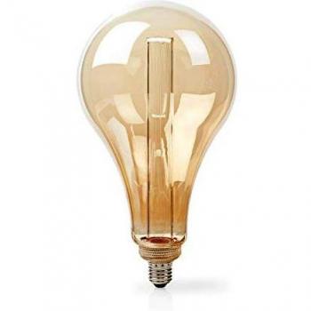 Bombilla LED de Filamento E27 PS165 - 3.5 W - 120 lm - 1800 K - Regulable - Acabado Ámbar Dorado - Estilo Retro - 1 Unidad
