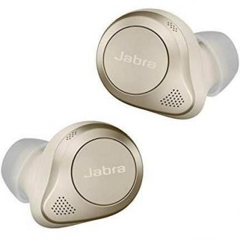 Jabra Elite 85t - Auriculares Inalámbricos True Wireless con cancelación activa de ruido avanzada, batería de larga duración y potentes altavoces - Estuche de carga inalámbrica - Oro y Beige