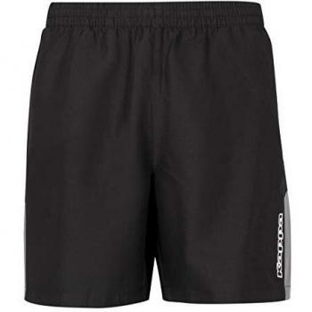 Kappa Passo Shorts Black / Grey Smoke 4XL male