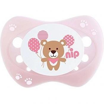 38254-51 chupete nip recién nacidos - doble, silicona Chica, 0-2 Meses