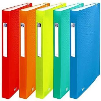 Carpeta clasificador fuelle A4 PP color surtido
