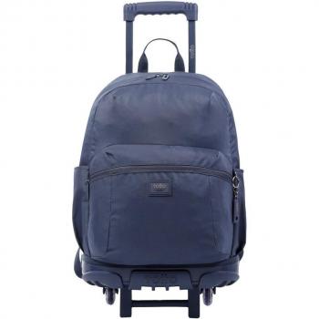 Mochila Escolar con Ruedas Grande Azul - Trik