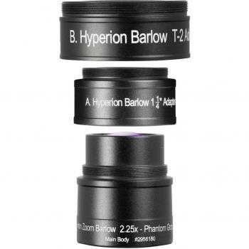 Baader Planetarium 2.25x Zoom Barlow Lens