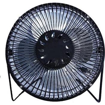 Ventilador USB 15cm 2,5W Negro