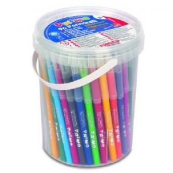 Set de 96 Marcadores Punta Fina Lavables Primo - Colores Asortidos para Niños