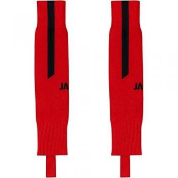 JAKO Lazio - Medias de fútbol para hombre, Hombre, 3466, rojo y negro, 1