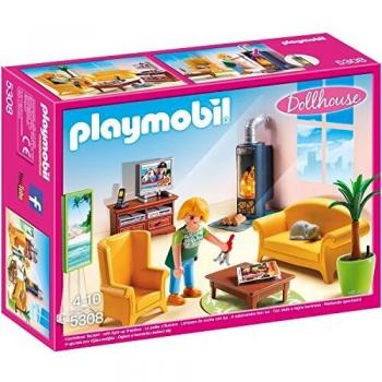 Playmobil Sala de Estar con Fuego 5308