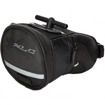 XLC bolsa sill’n BA-S44 negro/antracita T. M, 1,6 ltr Expo