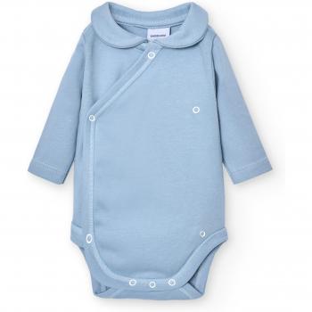 Pack de 2 bodys cruzados con cuello para bebé Babidu