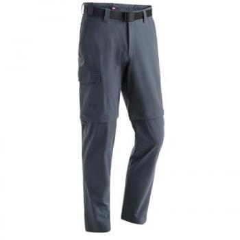 Maier Sports Torid Slim Zip-Off Trekking Pants for Men - Graphite, Size 58