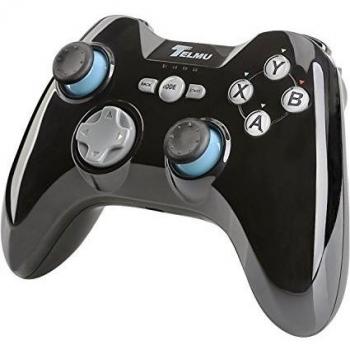 Telmu Mando para Videojuegos Gamepad Inalámbrico y Controlador Universal Bluetooth para Android o PC