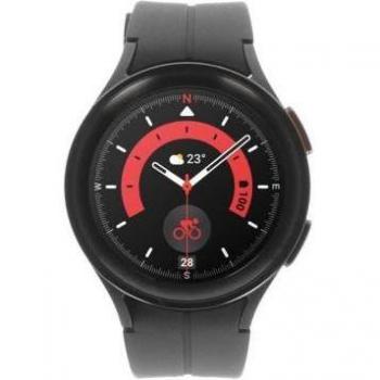 Samsung Galaxy Watch 5, 44mm Aluminum Case, Super AMOLED Display, Bluetooth, GPS, Wi-Fi, Graphite