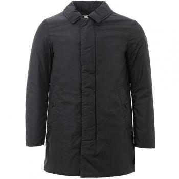 Peuterey Elegant Black Polyamide Jacket - XS, Light Jackets, male, Black, Size: XS Padded Waterproof Trench Coat