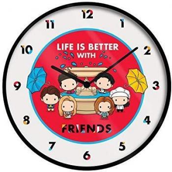 RELOJ DE PARED AMIGOS CHIBI - ¡La hora más divertida con tus personajes favoritos!