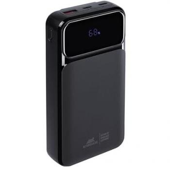 Power Bank Rivacase VA2221 20000 mAh Type-C 22.5W con 3 Cables Integrados Negro
