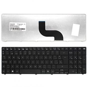 Teclado Compatible para Portátil Packard Bell Easynote TK85, TK11, TM85, TM86, TM87, TM89, TM81, TE11BZ V104730DK2