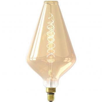 Bombilla LED regulable Calex Vienna E27 6W 2200K oro
