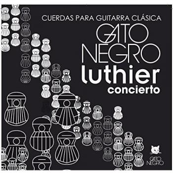 Juego de cuerdas Gato Negro Luthier para guitarra clásica y concierto
