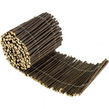 Reja para sombreado perimetral decorativo 200x15cm oscuro natural
