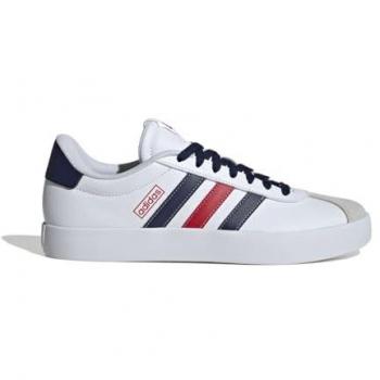 Zapatillas Adidas VL Court 3.0 Hombre, Blanco/Navy/Scarlet, Talla 46