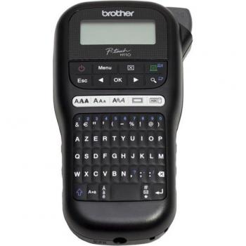 Brother PT-H110 Portable Thermal Label Maker with QWERTY Keyboard, 180 x 180 DPI, 20 mm/s Speed