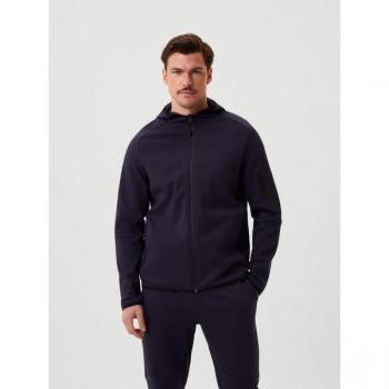 Borg Tech Sweat Hoodie Navy, XXL