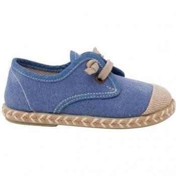 Blucher Niño Puntera Yute Cordón Elástico Pisamonas