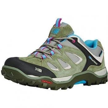 Karrimor Toledo Weathertite - Low Rise Hiking de cuero mujer, color gris, talla 41