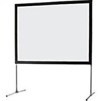 celexon Pantalla portátil de Marco Plegable para Cine en casa - y Negocios Incl. Maleta de Transporte Mobil Expert proyección Frontal - 203x152 cm - 4:3 - Ganancia 1.2