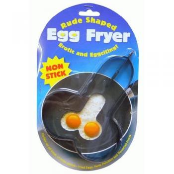 ERRO-Design GmbH geile Willi Espejo Forma de Huevo para Sexy Huevos, Egg Fryer de Soltero Regalo de cumpleaños. geile Regalo Idea
