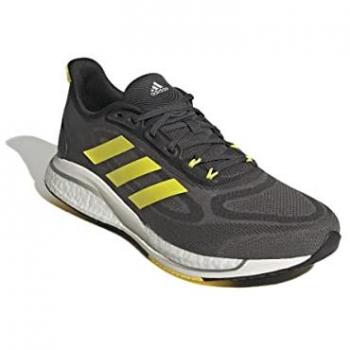 Adidas Supernova+ Men's Running Shoes - Black and Gray
