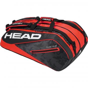 Head Tour Team 12R Supercombi Raqueta de Tenis Bolsa, Color Negro/Rojo, tamaño n/a