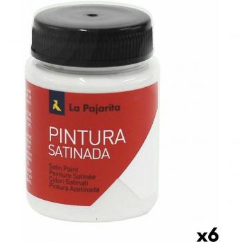 Témpera Escolar Satinada La Pajarita L-21 6 Piezas Blanco