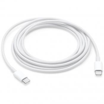 Cable de datos Apple USB-C a USB-C 1m Blanco - Carga y Sincronización Rápida