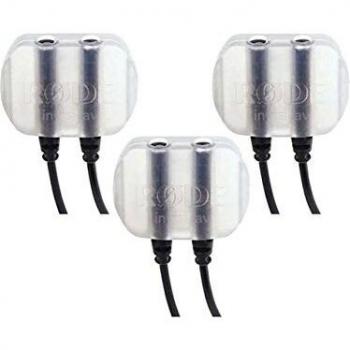 Soporte Transparente para Micrófonos Lavalier InvisiLav - Pack de 3 Unidades