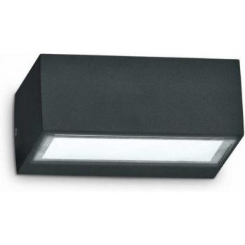 Aplique exterior negro TWIN 1 bombilla IP44 G9 Ideal Lux