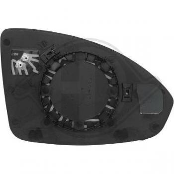 Cristal de espejo retrovisor exterior DIEDERICHS 6913127