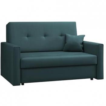 Sofá-cama Columbus 105 con caja de ropa de cama, muebles ya montados, 85x133x98cm