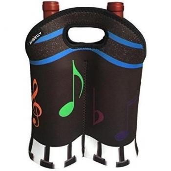 Ambielly vino Botella Bolsas 2-Botella neopreno bolsa de asas de Champagne / cerveza bolsa