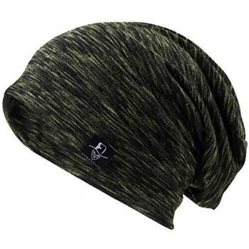 VECRY Hombre Gorros de Punto Slouch Beanie Thin Summer Cap Gorra de Calavera