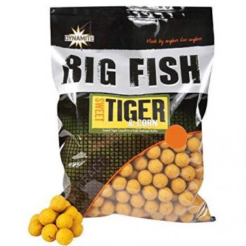 Boilies Dynamite Baits Dulce Tigre y Maíz 1.8Kg 15mm