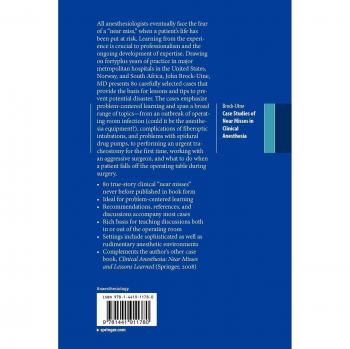 Clinical Anesthesia Near Miss Case Studies Handbook