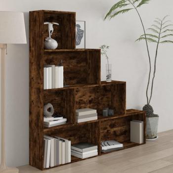 Estantería Librería Smoke color roble ahumado 155x24x160 cm