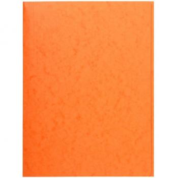 25 Subcarpetas 3 solapas Cartulina lustrada - Exacompta 56409E - 390 g/m2 Naranja